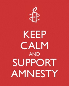 Keep Calm and Support Amnesty