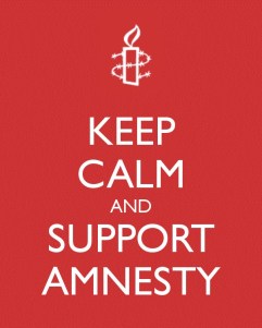 Keep Calm and Support Amnesty